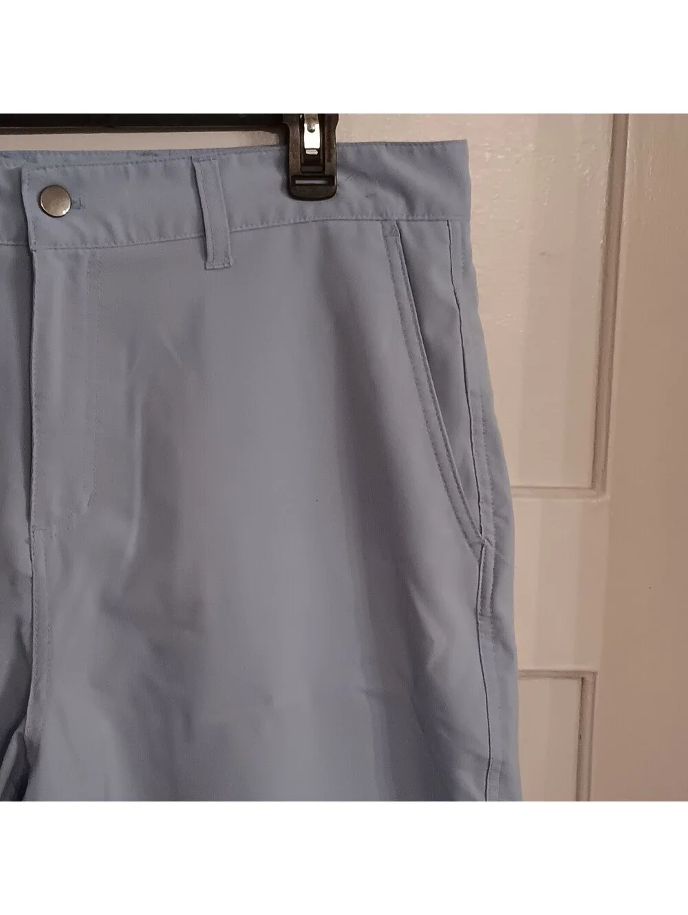 Panama Jack Hybrid Shorts Quick Dry 4-Way Stretch Blue Size Men's Sz 36 Golf